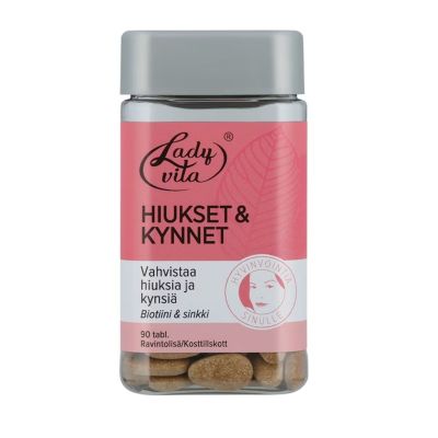 Ladyvita Hiukset Kynnet Iho 90tabl