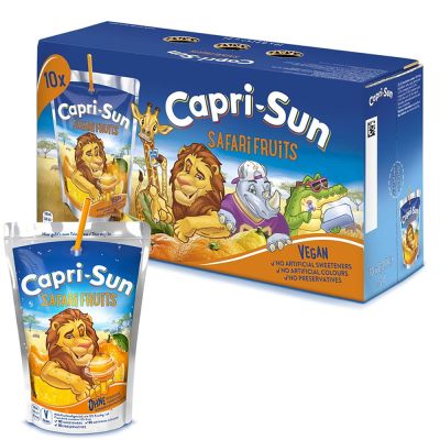 Capri-Sun Safari Fruits pillimehu 2dl x 10-pack