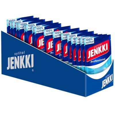 Jenkki Professional Fresh Mint täysksylitolipurukumi 90g x 16kpl