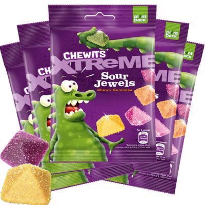 Chewits Jewels Sour jalokivet 125g x 5-pack