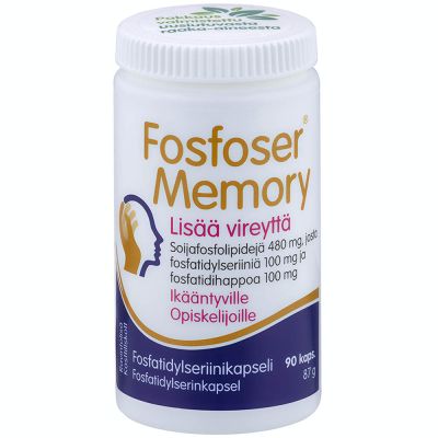 Fosfoser Memory muistikapselit (90 kaps)