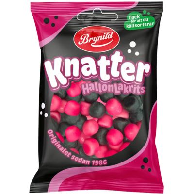 Brynild Knatter Vadelma & Lakritsi naperot 80g