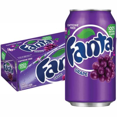Fanta Grape USA virvoitusjuoma 355ml x 12-pack