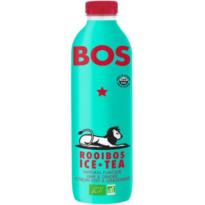 BOS Lime & Inkivääri Luomu Rooibos Jäätee 1L