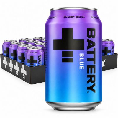 Battery Blueberry energiajuoma 330ml x 24-pack
