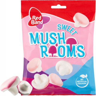 Red Band Sweet Mushrooms vaahtosienet 100g