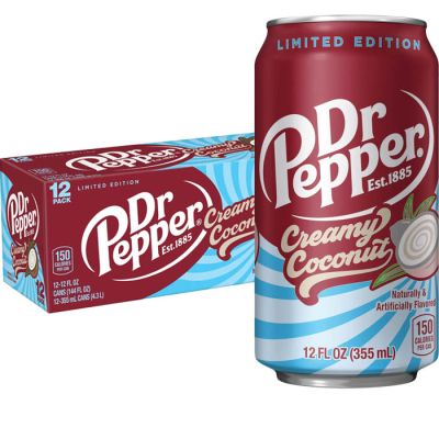 Dr Pepper Creamy Coconut USA virvoitusjuoma 355ml x 12-pack
