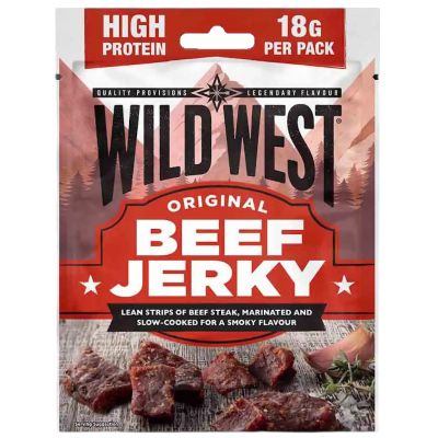 Wild West Beef Jerky Original kuivattua naudanlihaa 60g