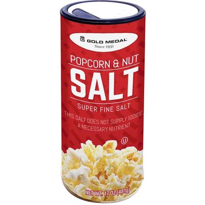 Gold Medal Popcorn & Nut pähkinä- ja popcornsuola 481g
