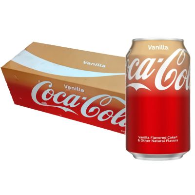 Coca-Cola Vanilla USA virvoitusjuoma 355ml x 12-pack