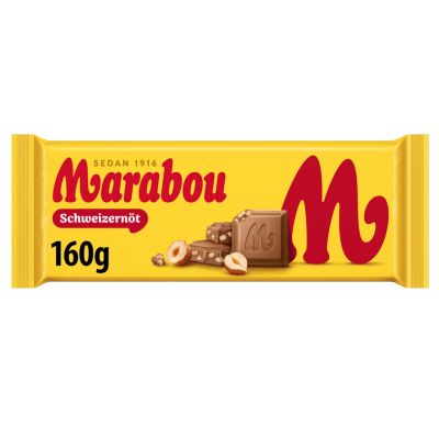 Marabou Schweizer Nöt suklaalevy 160g