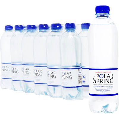 Polar Spring hiilihapollinen lähdevesi 500ml x 12-pack