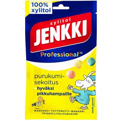 Jenkki Professional Jr Herra Hakkarainen täysksylitolipurukumi 75g