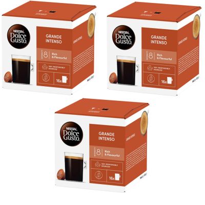 Dolce Gusto Grande Intenso kahvikapseli 16kaps x 3-PACK