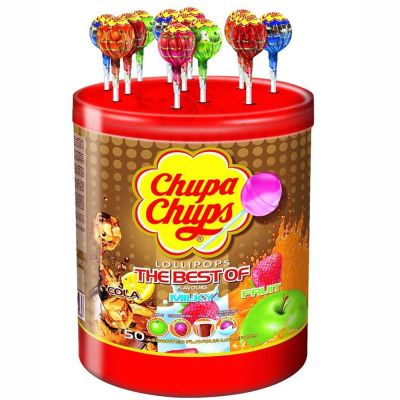 Chupa Chups The Best of Lollipops tikkarit 50kpl