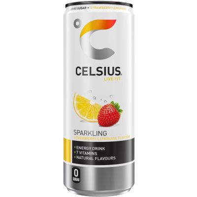 Celsius Strawberry Lemonade energiajuoma 355ml