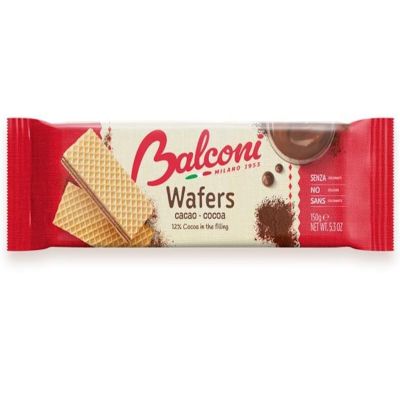 Balconi Wafers Cocoa kaakaovohveli 150g