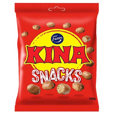 Fazer Kina Röd snacks suklaapussi 160g