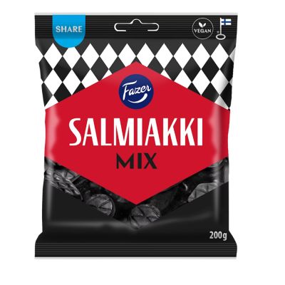 Fazer Salmiakki Mix 200g