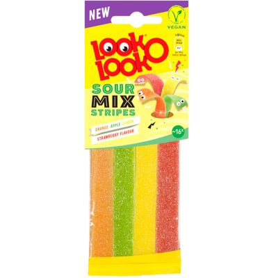 Look-o-Look Sour Mix Stripes remmit 90g