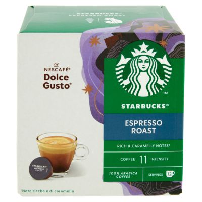 Starbucks Dolce Gusto Espresso Roast kahvikapselit 12kaps