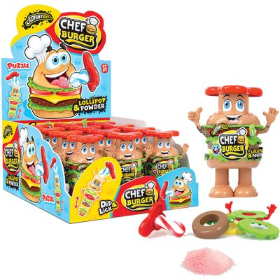 JohnyBee Chefs Burger dippitikkari 20g x 12kpl