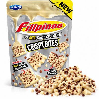 Filipinos Crispy Bites valkosuklaa keksi 100g