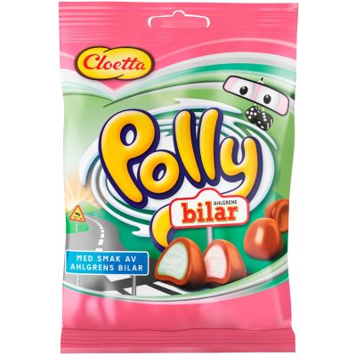 Cloetta Polly Bilar vaahtokarkki 100g