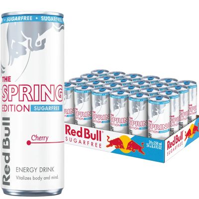 Red Bull Spring Edition Cherry Sakura sokeriton energiajuoma 250ml x 24kpl