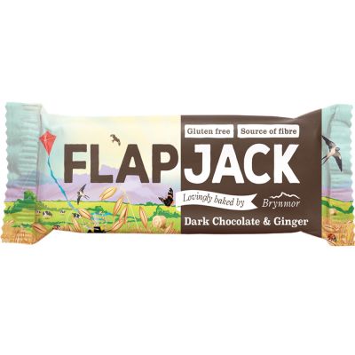 Flapjack Dark Chocolate & Ginger välipalapatukka 80g