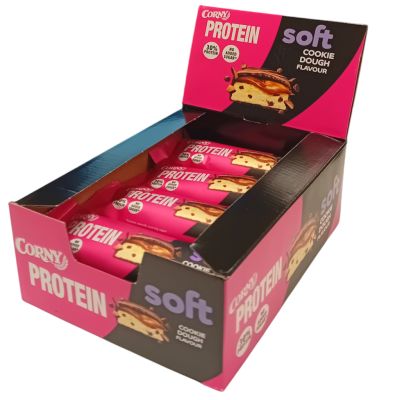 Corny Soft Protein Cookie Dough proteiinipatukka 45g x 12kpl