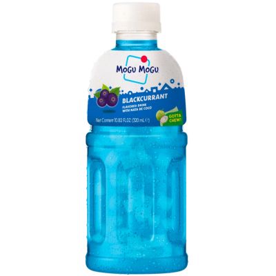 Mogu Mogu Nata de coco mustaherukka-kookosjuoma 320ml