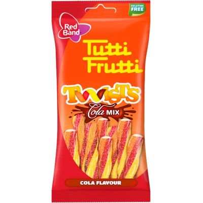 Red Band Tutti Frutti Twists Cola 100g
