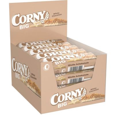 Corny BIG Valkosuklaa välipalapatukka 40g x 24kpl