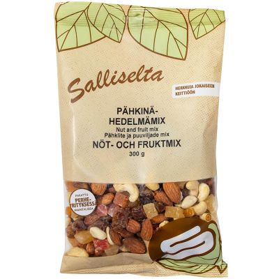 Salliselta Pähkinä-Hedelmä Mix 300g