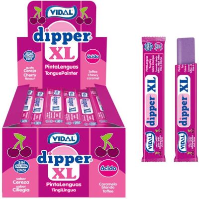 Vidal Dipper XL Kirsikka toffeetanko n.100kpl