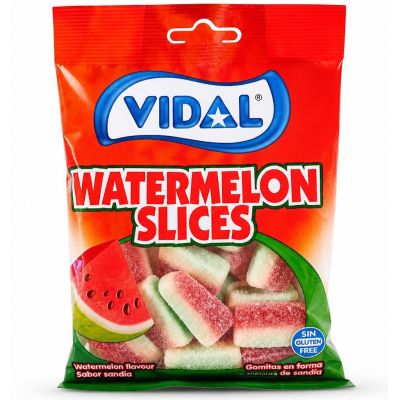 Vidal Watermelon Slices Vesimeloni viipaleet 80g