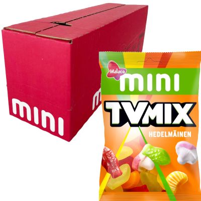 Malaco Mini TV Mix Hedelmäinen 110g x 16kpl