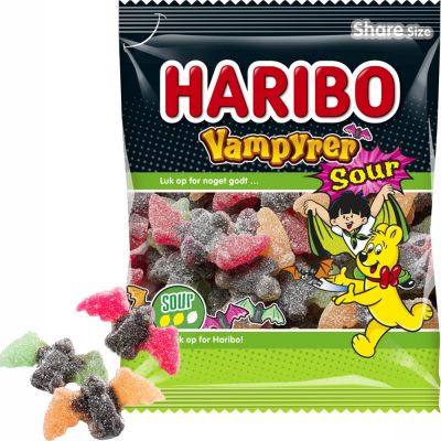 Haribo Vampyrer Sour Lepakot viinikumi 120g