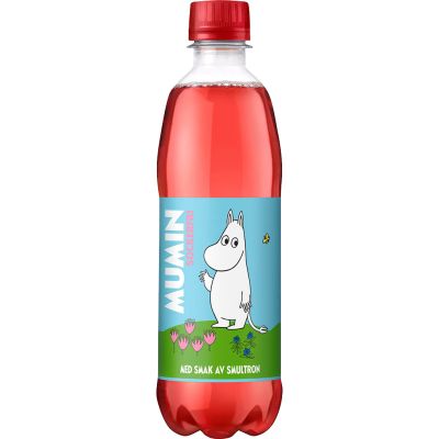 Muumi Metsämansikka sokeriton virvoitusjuoma 500ml
