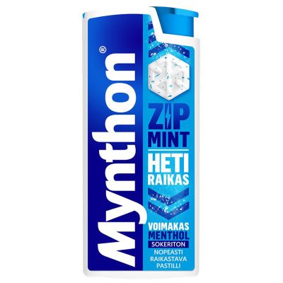Cloetta Mynthon ZipMint Menthol pastilli 30g