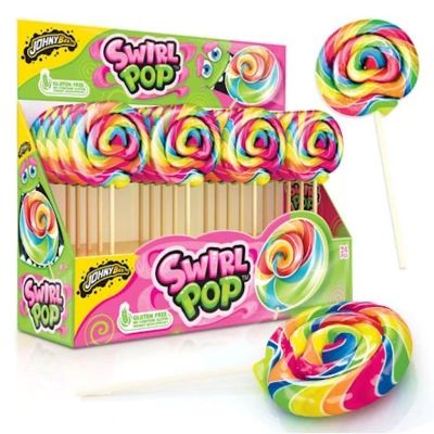 JohnyBee Swirl Pop tikkari 50g x 24kpl