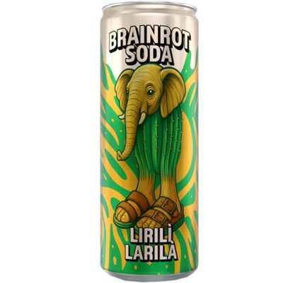 Brainrot Soda Lirili Larila virvoitusjuoma 250ml