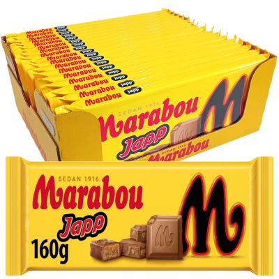Marabou Japp suklaalevy 160g x 15kpl