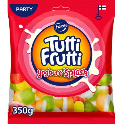 Fazer Tutti Frutti Yoghurt Splash 350g