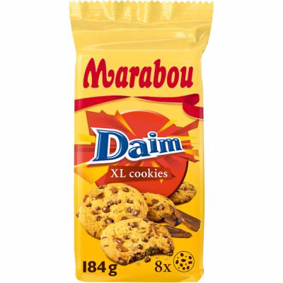 Marabou Daim XL Cookies keksi 184g