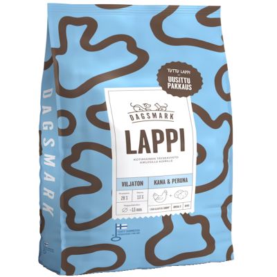 Dagsmark LAPPI viljaton kana-peruna täysravinto koiralle 10kg
