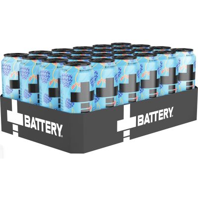 Battery Whirl Blue Raspberry energiajuoma 500ml x 24-pack