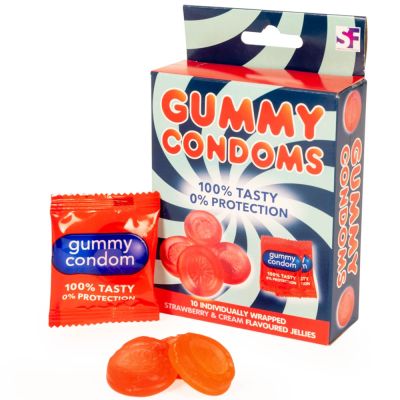 Gummy Condoms karkkikortonki 10kpl