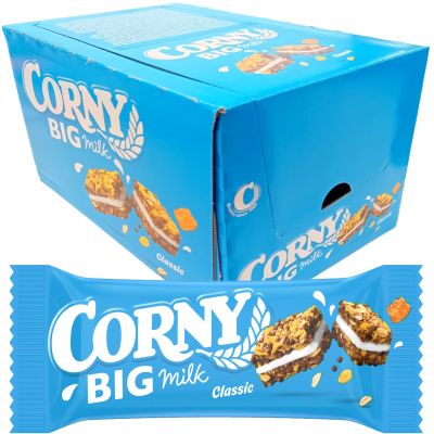 Corny BIG Milk Classic välipalapatukka 40g x 24kpl